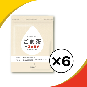 ごま茶+GABA(6パック)【1200】