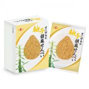 オニザキの柚子胡麻せんべい(4枚入)【1257】