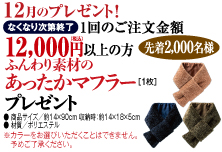 12月プレゼントキャンペーン