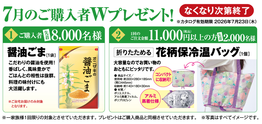  プレゼントのご案内