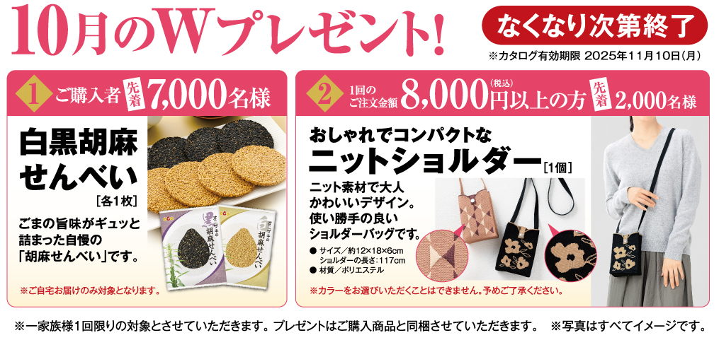  プレゼントのご案内