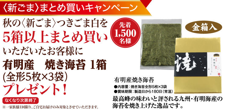 プレゼント企画