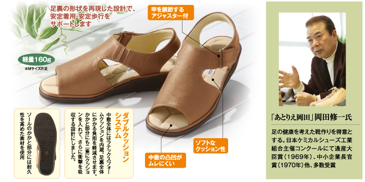 コンフォートサンダル